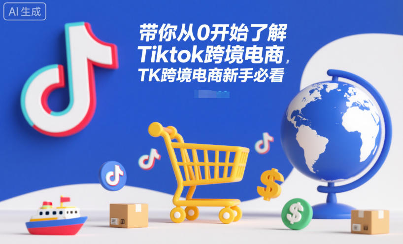 带你从0开始了解Tiktok跨境电商，TK跨境电商新手必看-聊项目