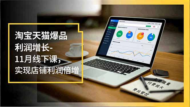 淘宝天猫爆品利润增长-11月线下课，免费流量、付费放大、费比管控，实现店铺利润倍增-聊项目