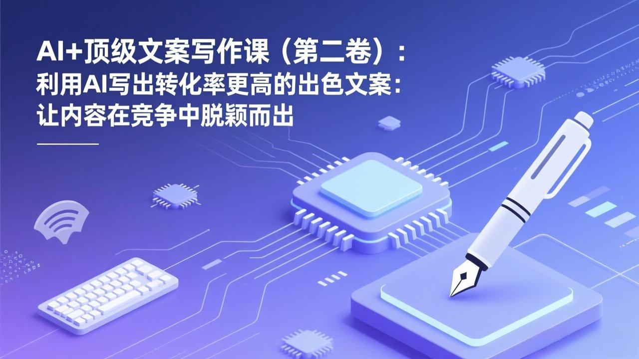 AI+顶级文案写作课(第二卷-聊项目
