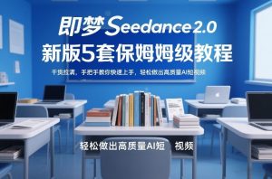 即梦Seedance2.0新版5套保姆级教程,干货拉满,手把手教你快速上手,轻松做出高质量AI短视频-聊项目