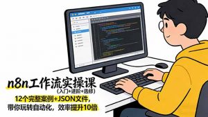 n8n工作流实操课(入门+进阶+选修-聊项目