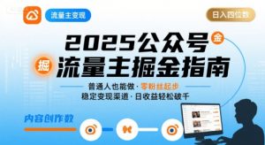 公众号流量主变现项目,普通人也能通过这个项目日入四位数(更新26年3月)-聊项目