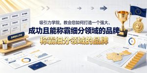 吸引力学院，教会您如何打造一个强大、成功且能称霸细分领域的品牌！【原创双语字幕】-聊项目