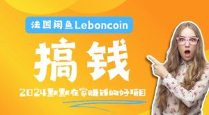 法国闲鱼Leboncoin跨境电商教程:环境邮箱电话解决产品上传及流量,悄悄赚钱-聊项目
