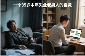 付费文章:一个35岁中年失业老男人的自救-聊项目