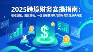 2025跨境财务实操指南:精准理账、高效算钱,一套清晰的跨境电商财务管理解决方案-聊项目